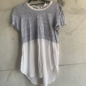 Wilfred Capuchines silk and jersey top